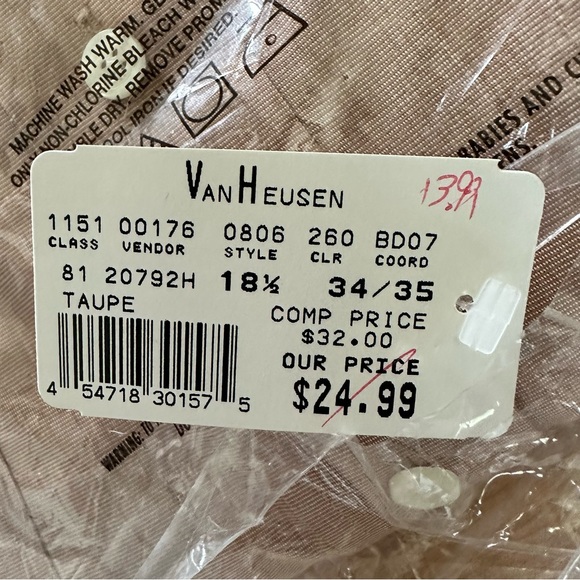 VanHeusen Wrinkle Free Dress Shirt - Picture 6 of 6